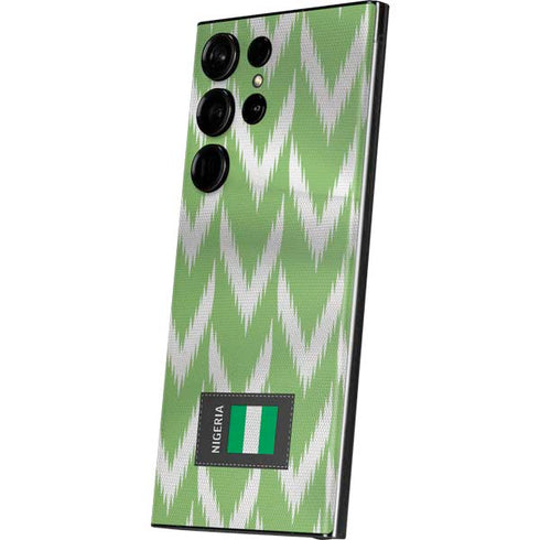 Nigeria Soccer Flag Galaxy Skins